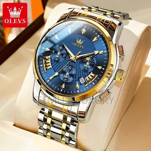 Photo - Olevs Analog Quartz Business Stainless Steel Waterproof Watch for Men