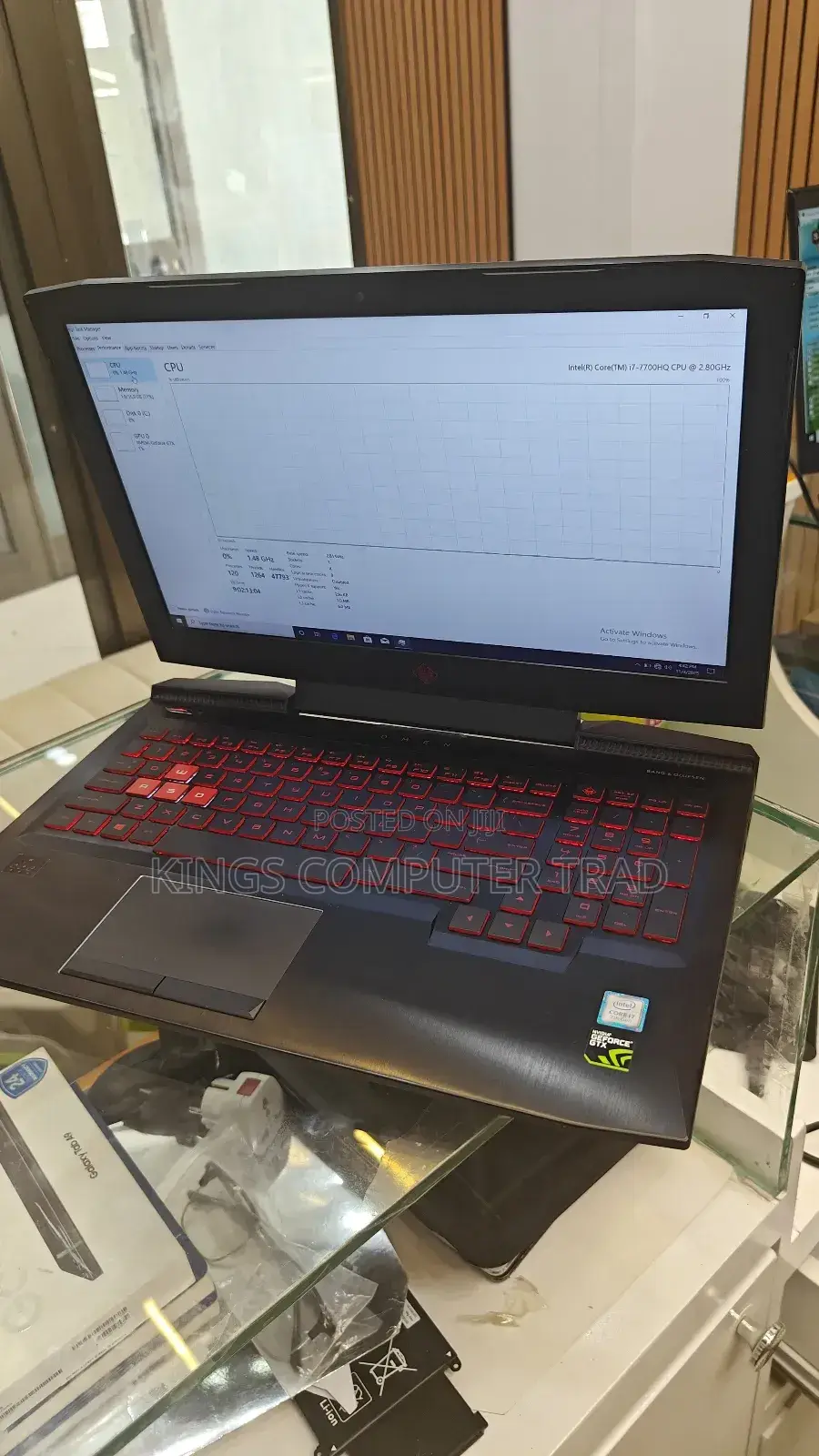 New Laptop HP Omen X 16GB Intel Core I7 SSD 512GB