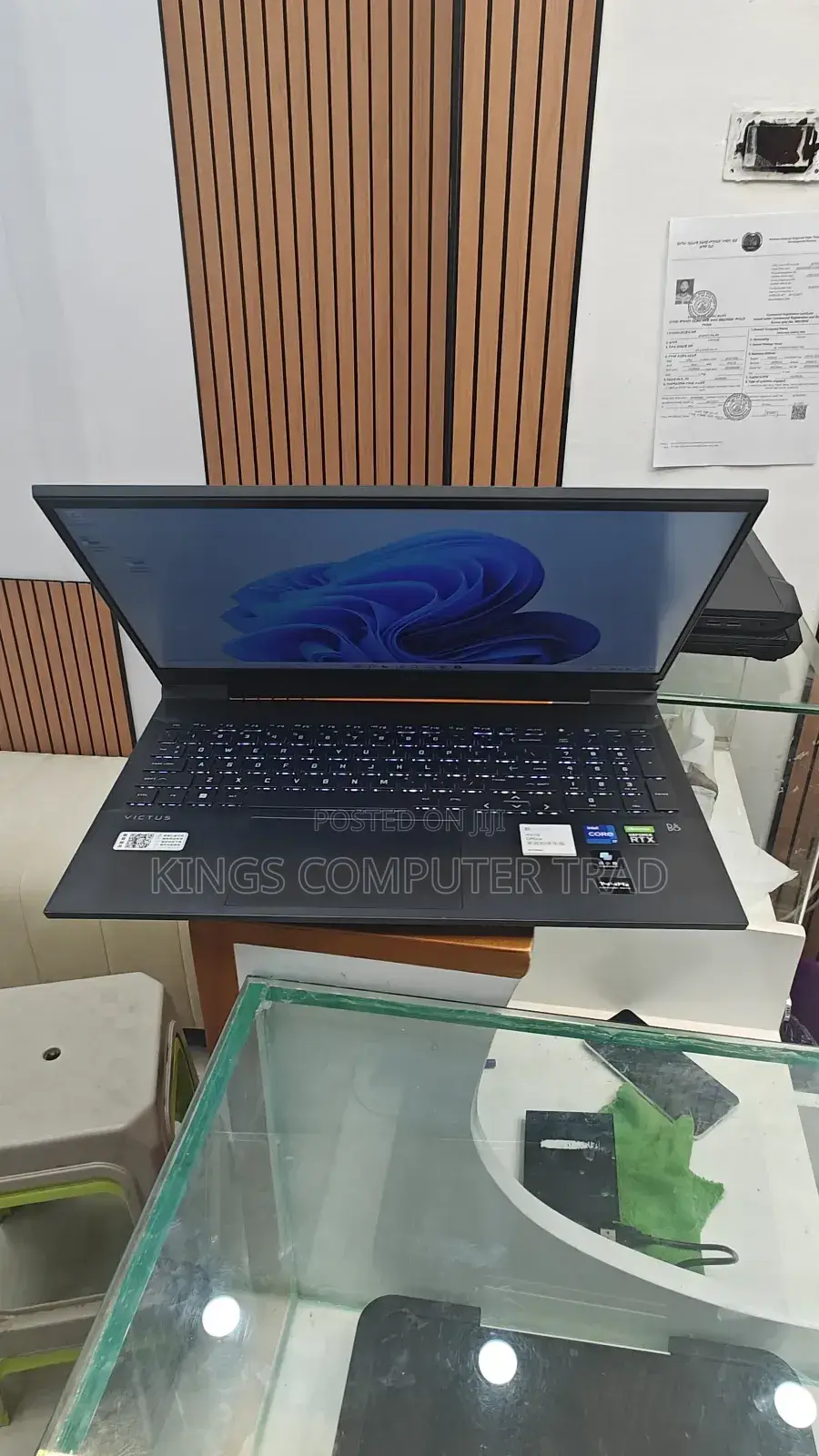 New Laptop HP Victus 16 16GB Intel Core I7 SSD 512GB