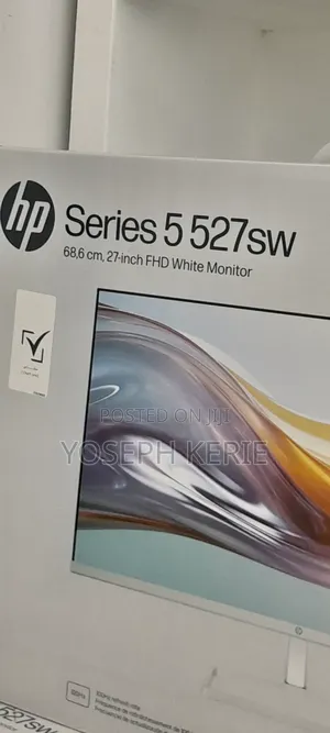 Photo - 27 Inch Hp FHD White Monitor