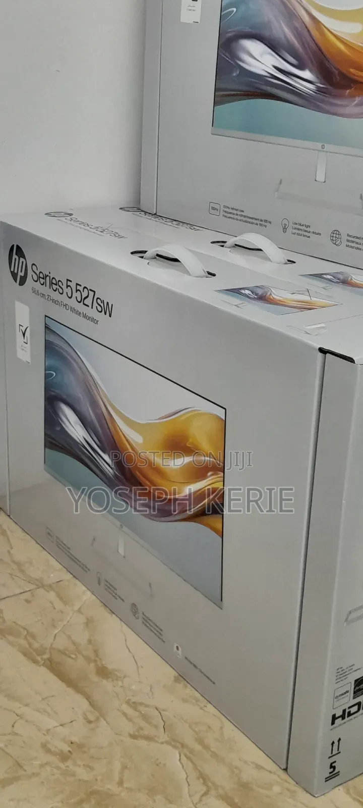 27 Inch Hp FHD White Monitor