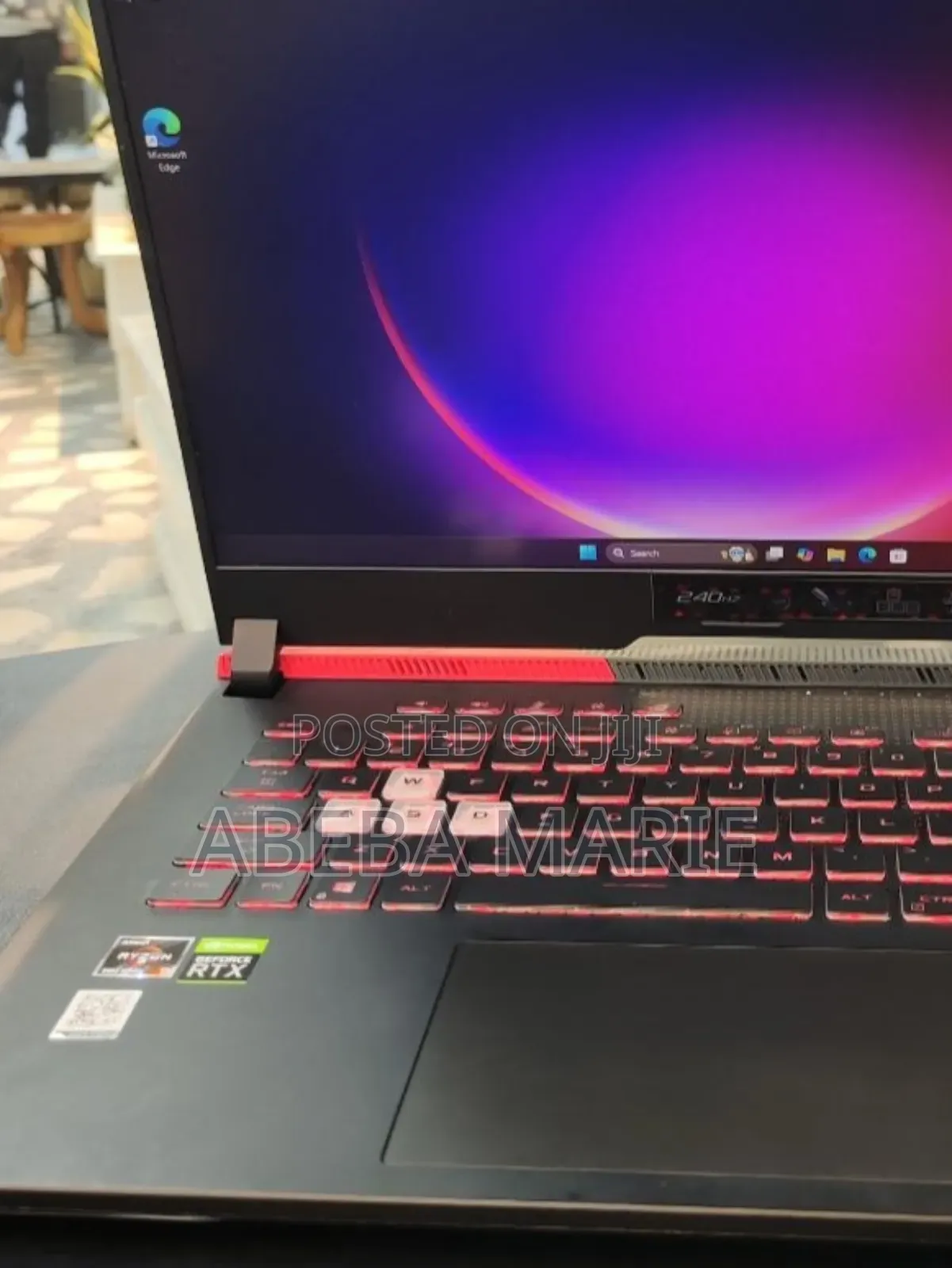 New Laptop Asus ROG Strix G16 G614 16GB AMD Ryzen 9 SSD 512GB