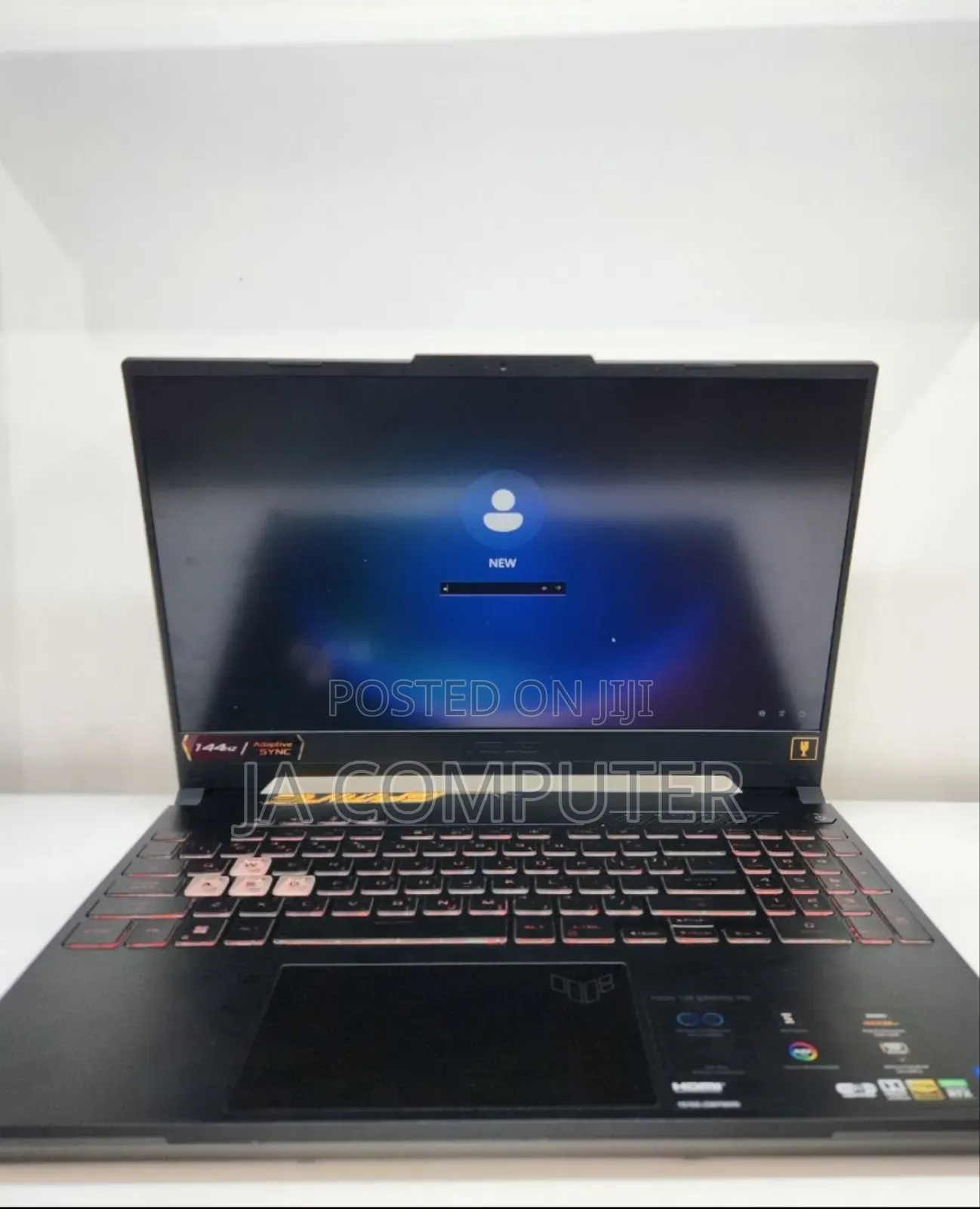 New Laptop Asus TUF Dash F15 16GB Intel Core I7 SSD 512GB