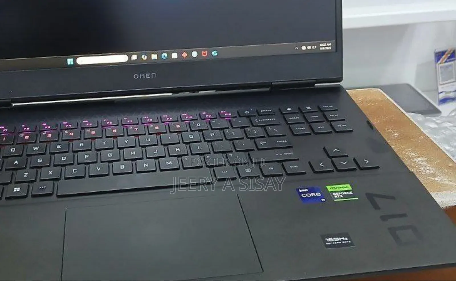 New Laptop HP Omen 17 16GB Intel Core I9 SSD 1T