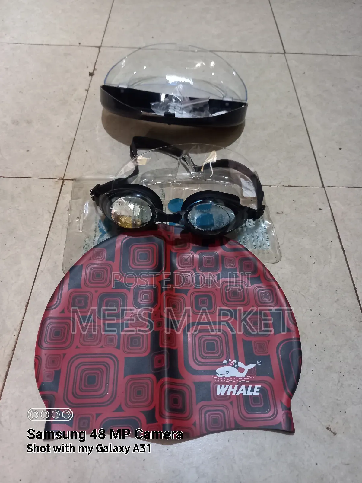 Swimming Cap and Google Silicone