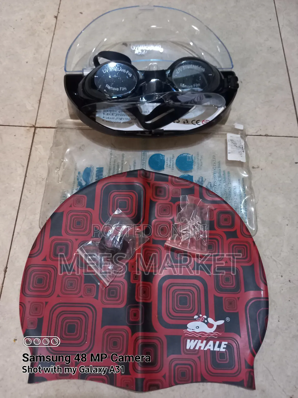 Swimming Cap and Google Silicone