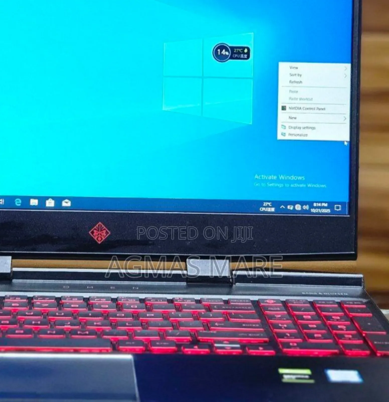 New Laptop HP Omen 15 16GB Intel Core i5 SSD 512GB