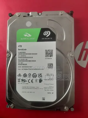 Photo - Seagate Barracuda 4tb Sata Hard Drive.