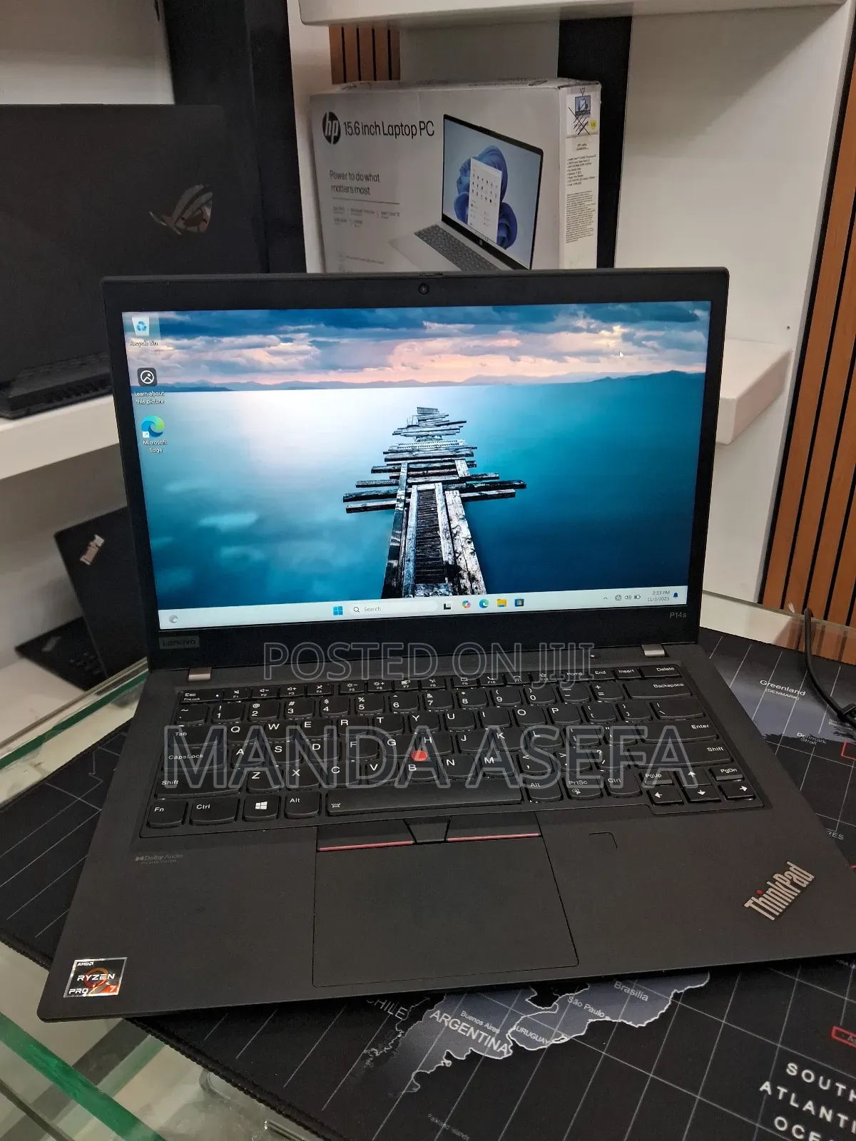 New Laptop Lenovo Thinkpad P14s 16GB Intel Core I7 SSD 512GB