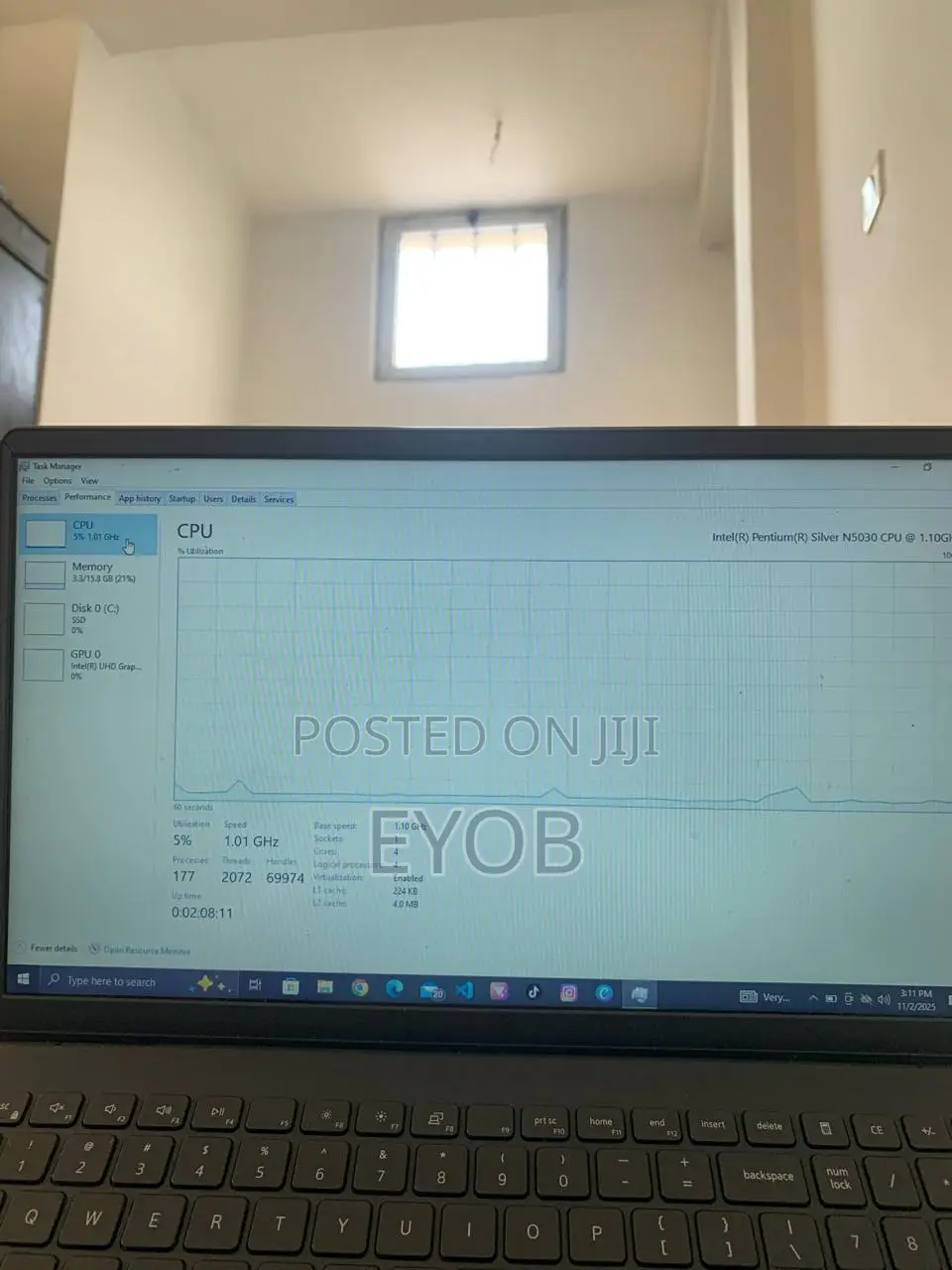 New Laptop Dell Inspiron 15 16GB Nvidia SSD 128GB