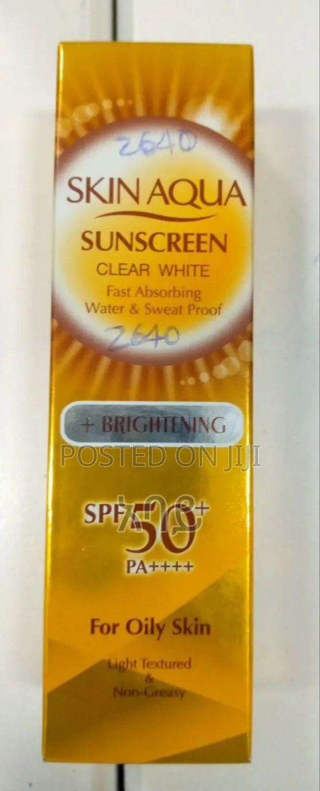Skin Aqua Sunscreen for All Skin Types Spf50 High Protection