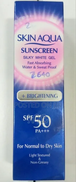 Skin Aqua Sunscreen for All Skin Types Spf50 High Protection