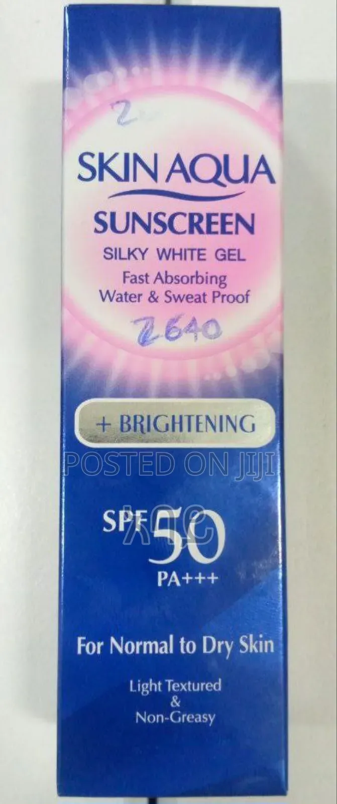 Skin Aqua Sunscreen for All Skin Types Spf50 High Protection