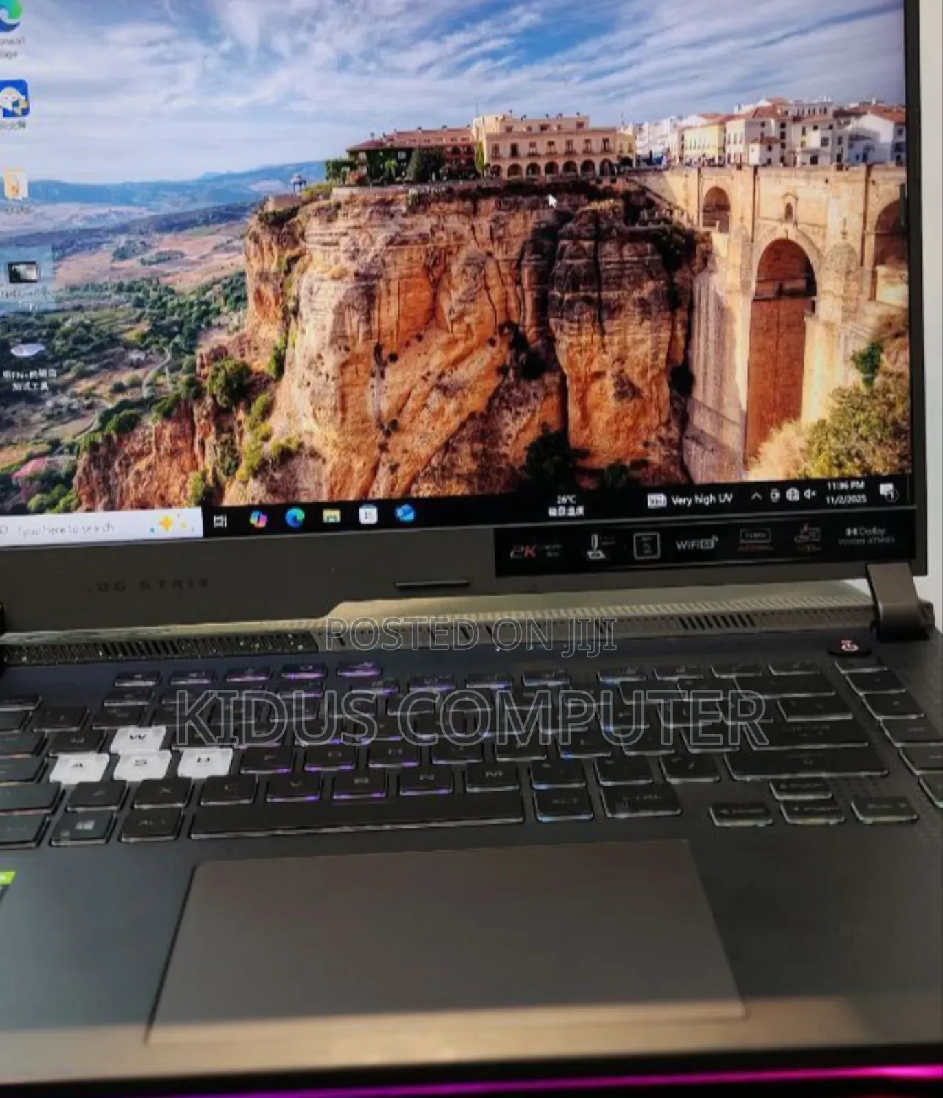 New Laptop Asus ROG Strix G15 16GB AMD Ryzen 9 SSD 512GB