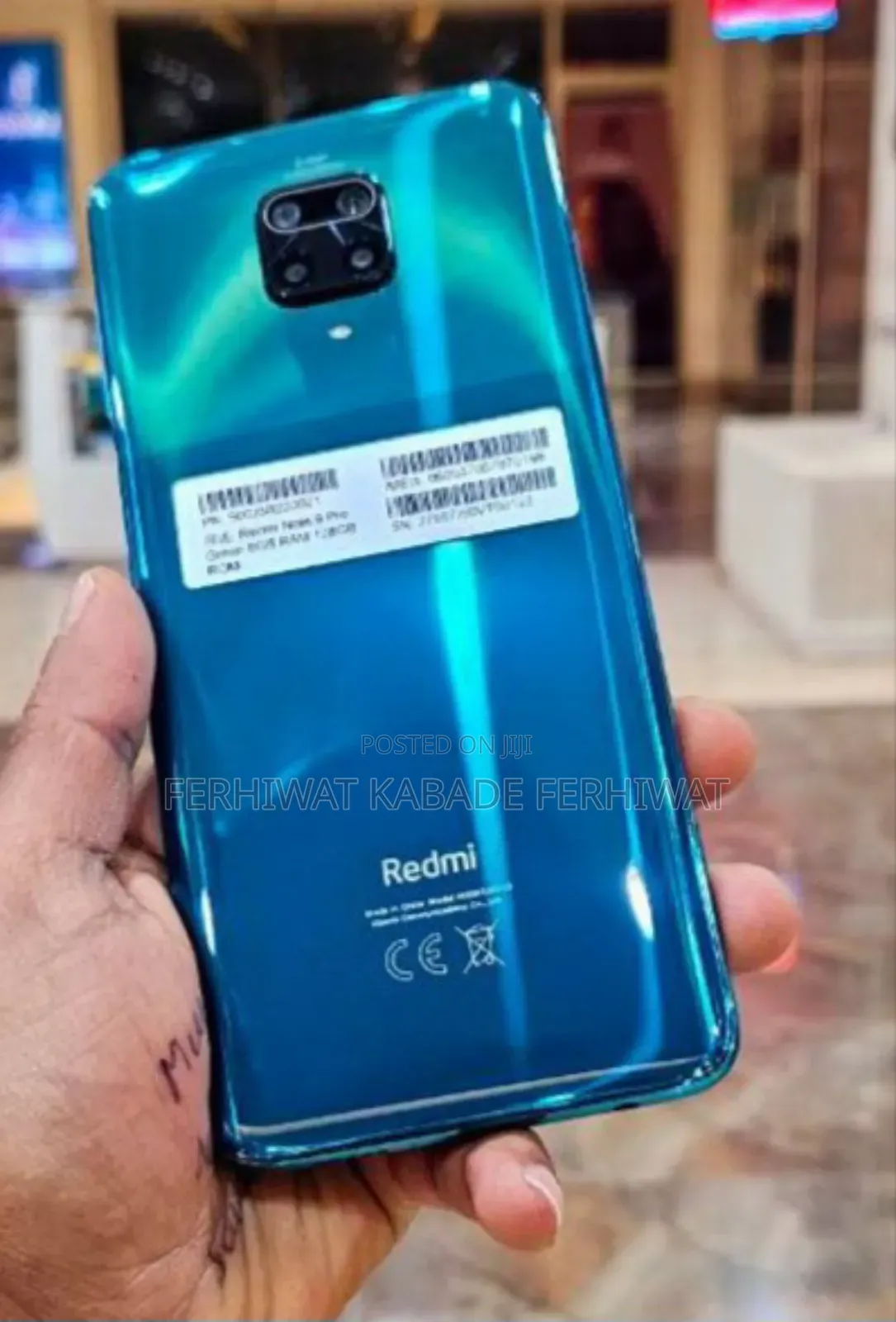 New Xiaomi Redmi Note 9 Pro 128 GB Red