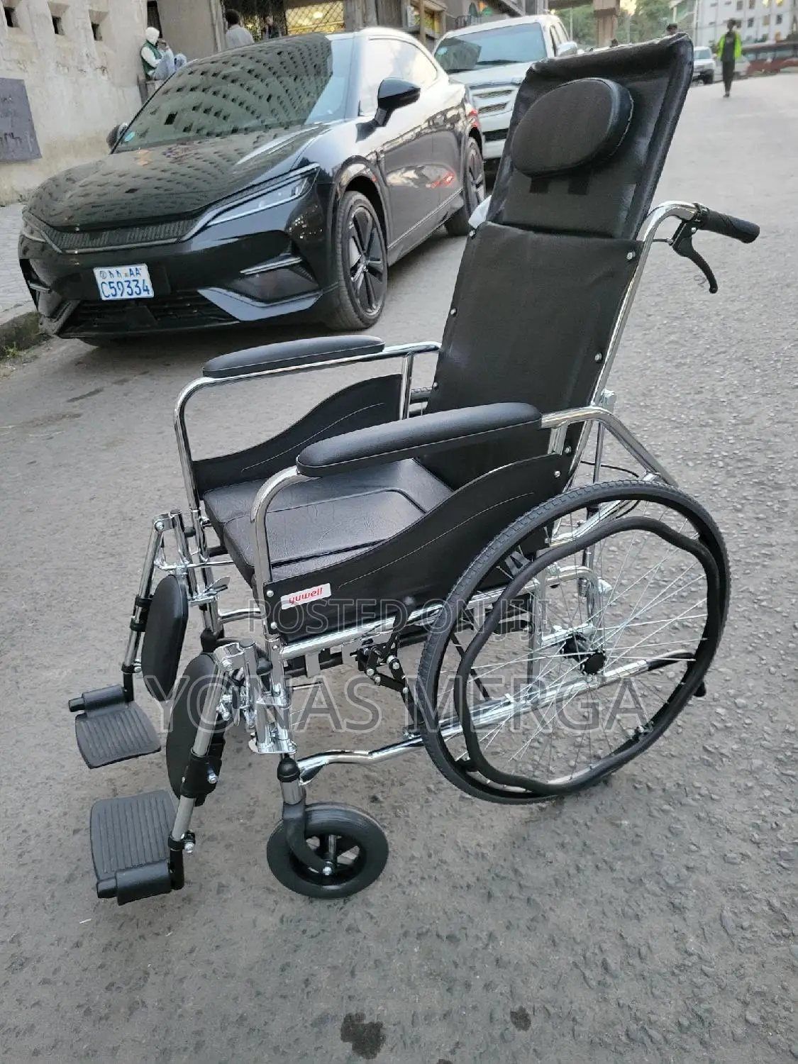 Strength Stainless Wheelchair各篎toilet Wheelchair鰻糰reclining By90°-180°