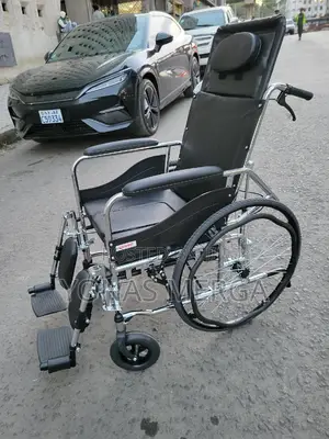 Strength Stainless Wheelchair各篎toilet Wheelchair鰻糰reclining By90°-180°