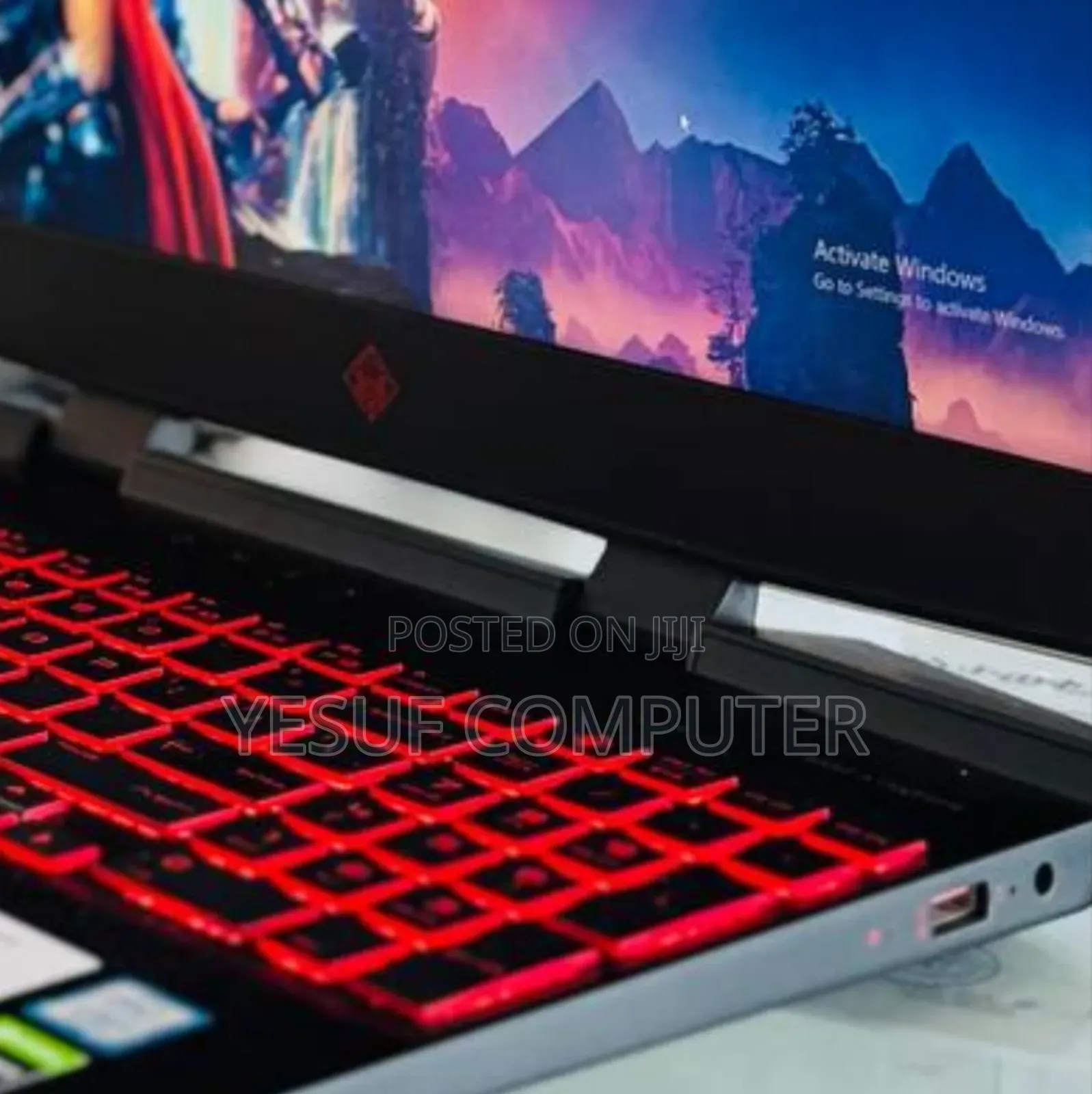 New Laptop HP Omen 15 16GB Intel Core I5 SSD 128GB