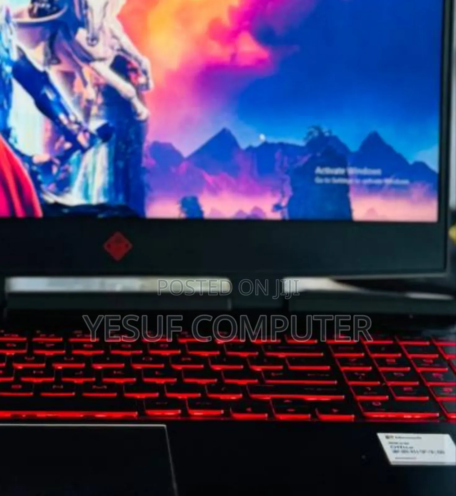 New Laptop HP Omen 15 16GB Intel Core I5 SSD 128GB