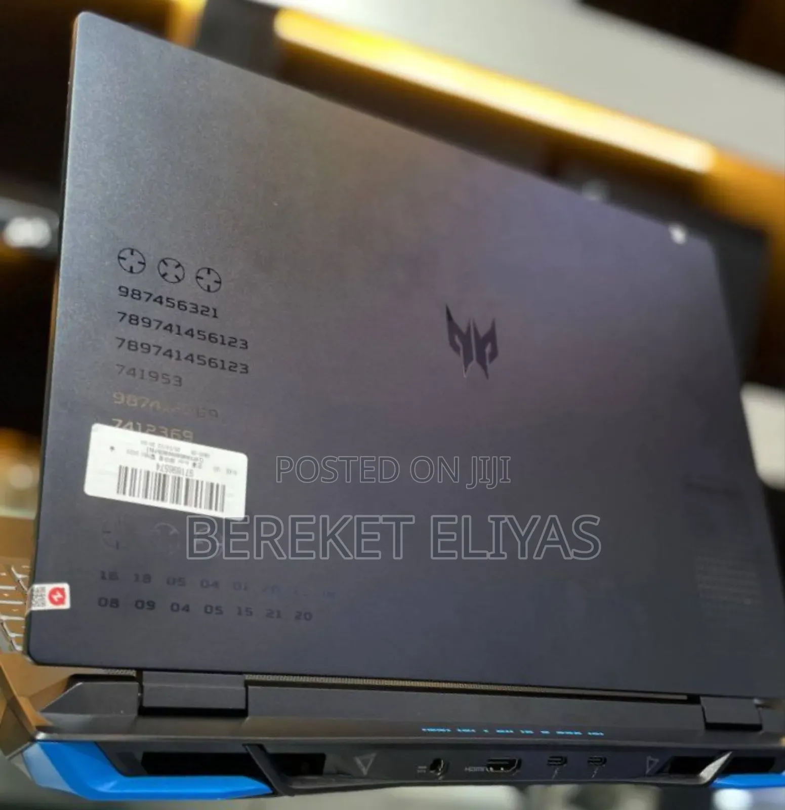 New Laptop Acer Predator Helios 300 16GB Intel Core I9 SSD 1T