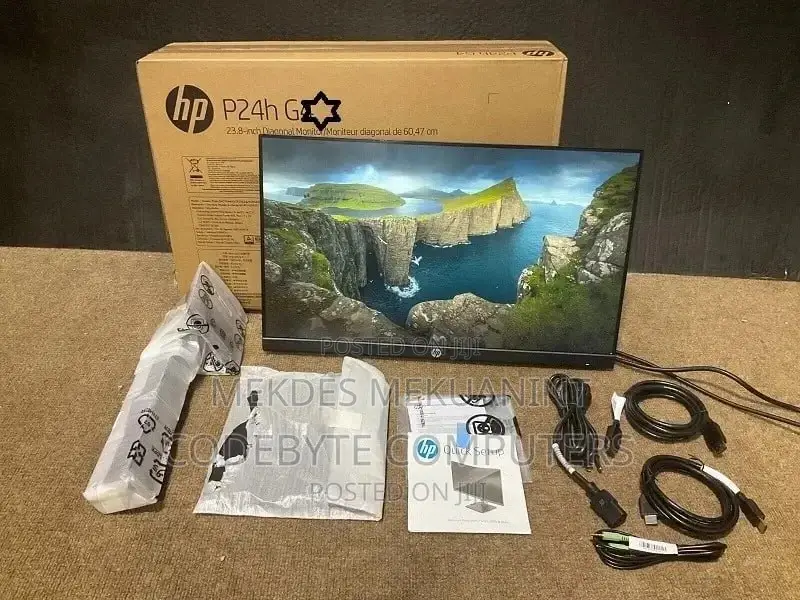 Hp P24h G5 24"Full Hd Edge Led LCD Monitor
