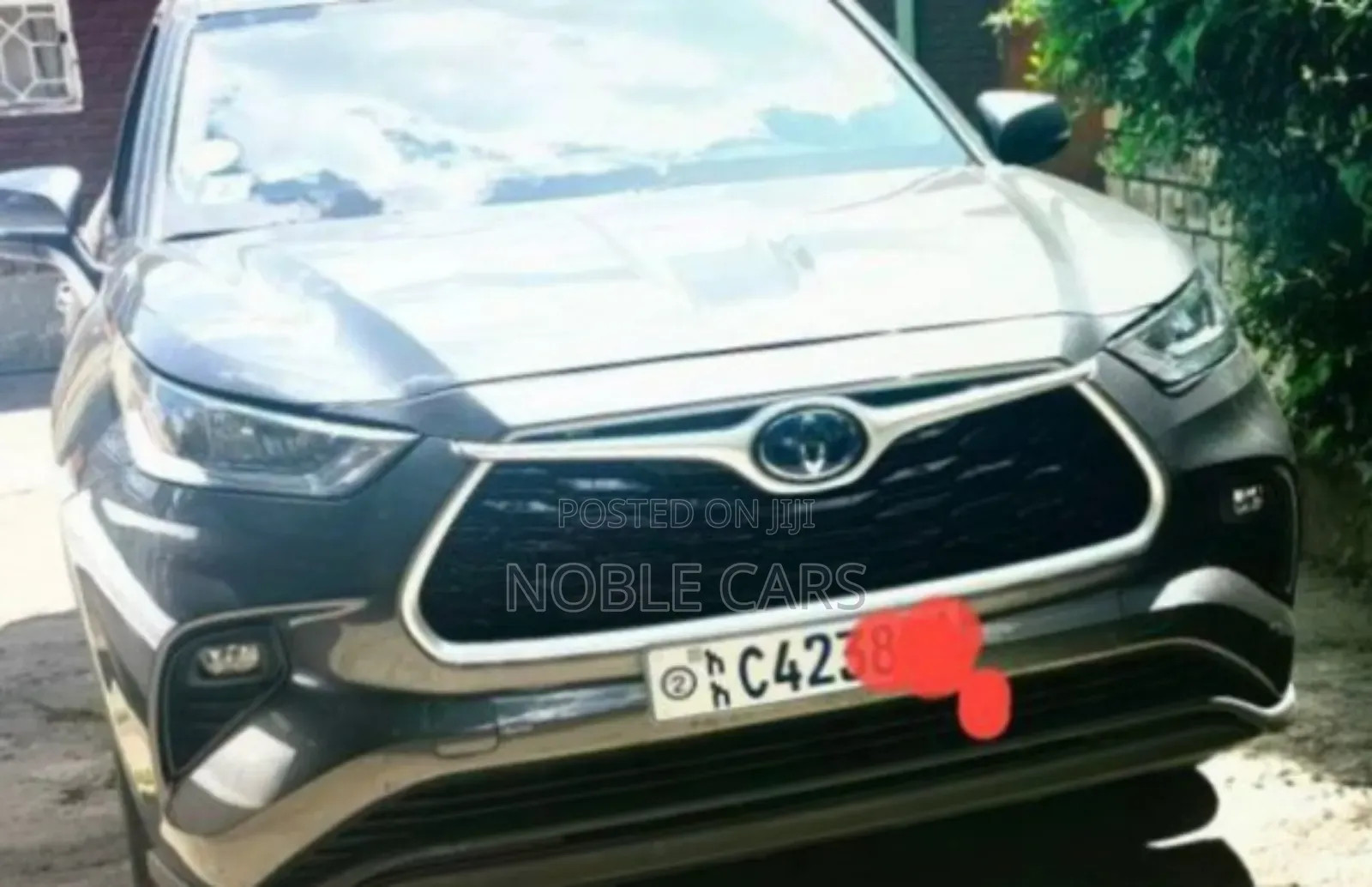 Toyota Highlander Hybrid 2022 Gray