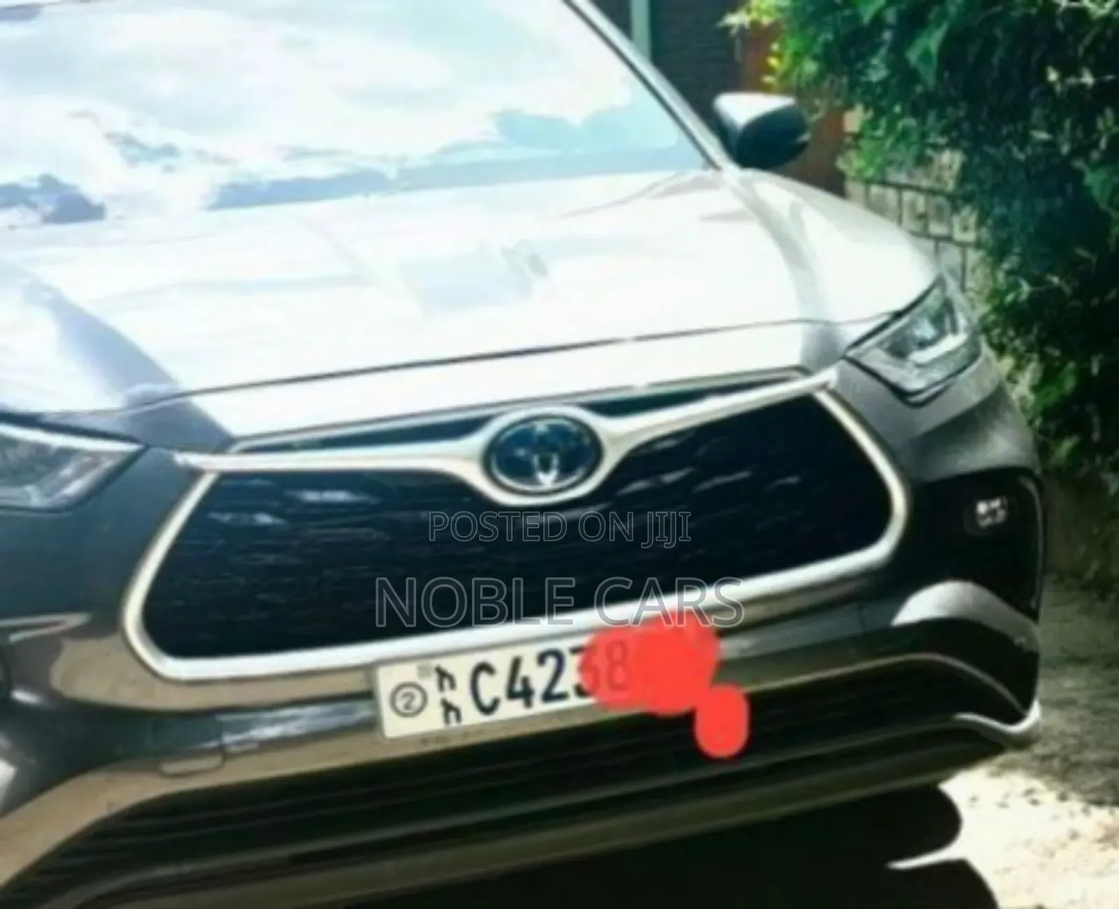 Toyota Highlander Hybrid 2022 Gray