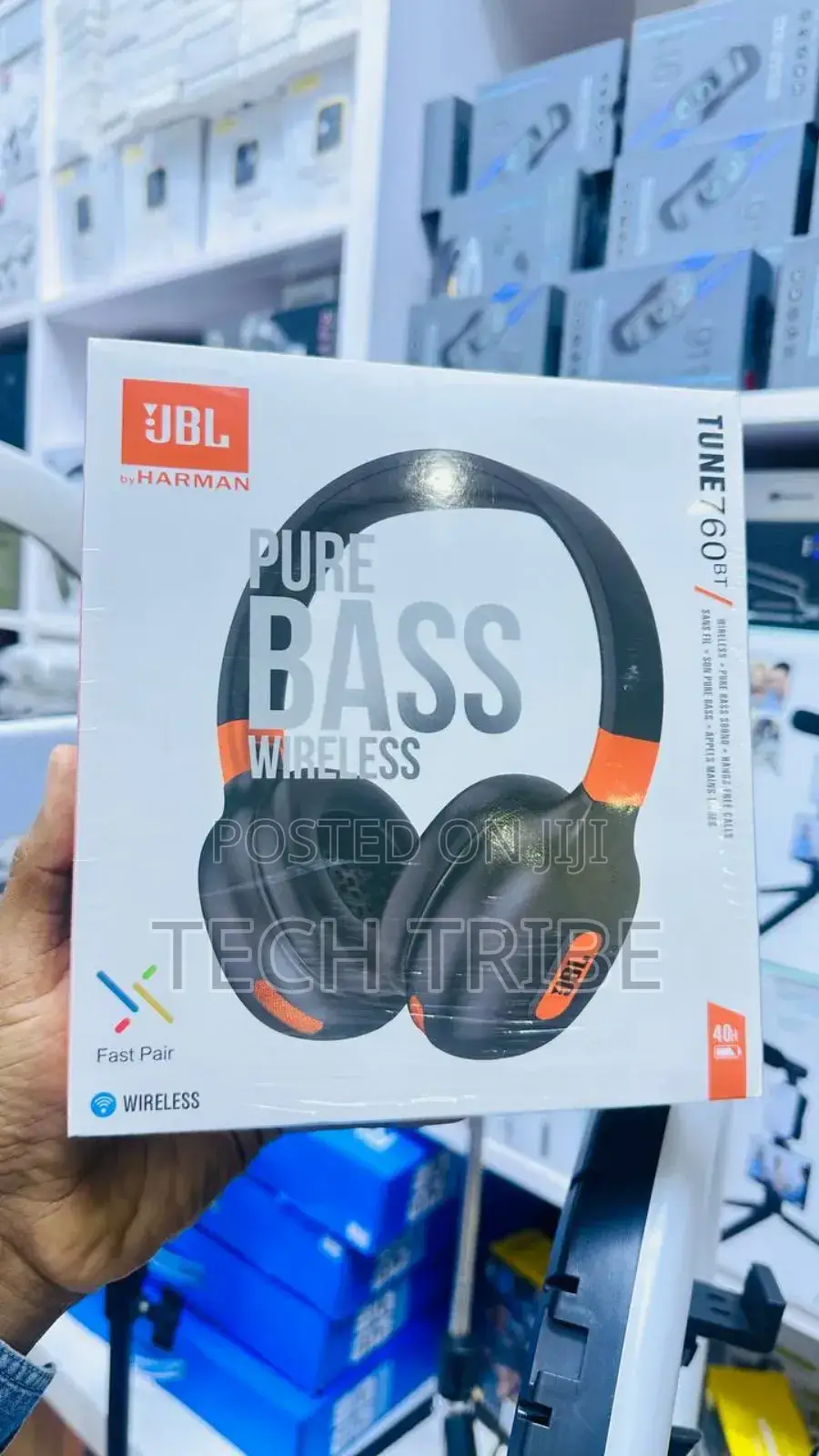 JBL
Tune 760bt
Pure Bass Wireless Headset