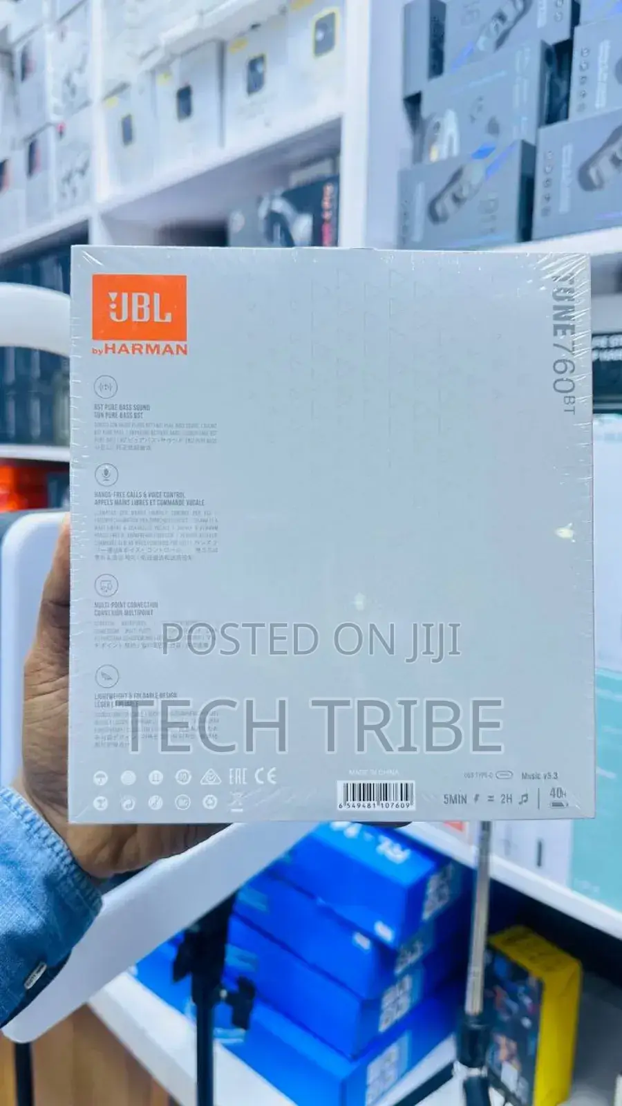 JBL
Tune 760bt
Pure Bass Wireless Headset