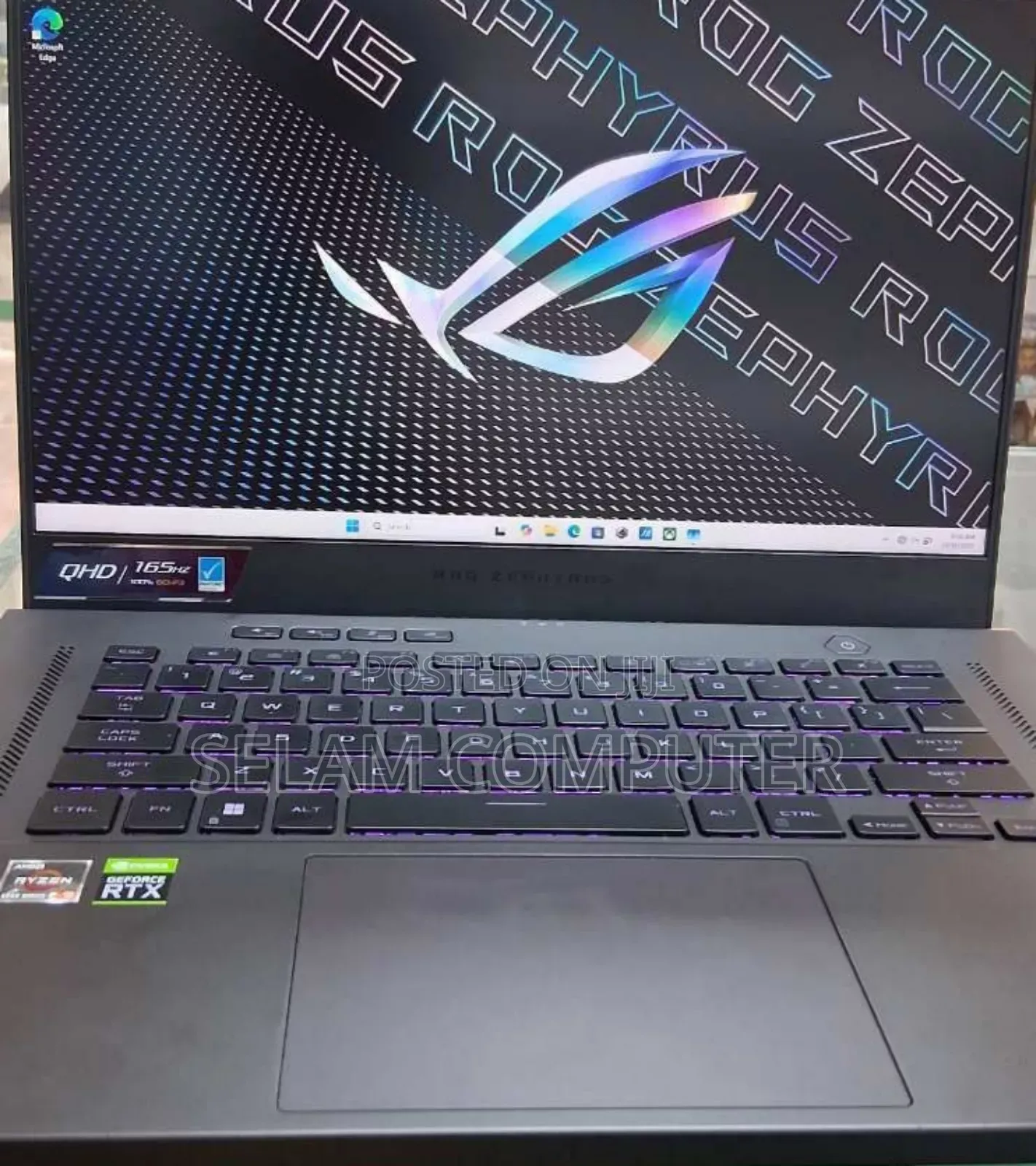 New Laptop Asus ROG Strix G15 16GB AMD Ryzen 9 SSD 512GB