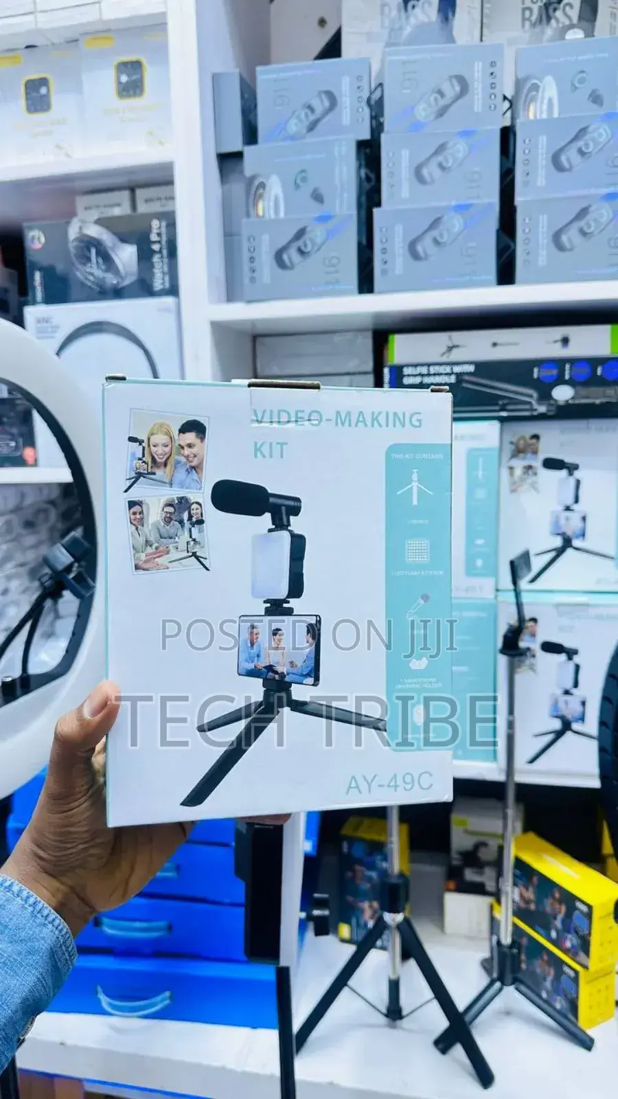 Vlogging Kit Ay-49 Original Smartphone For Vloggers