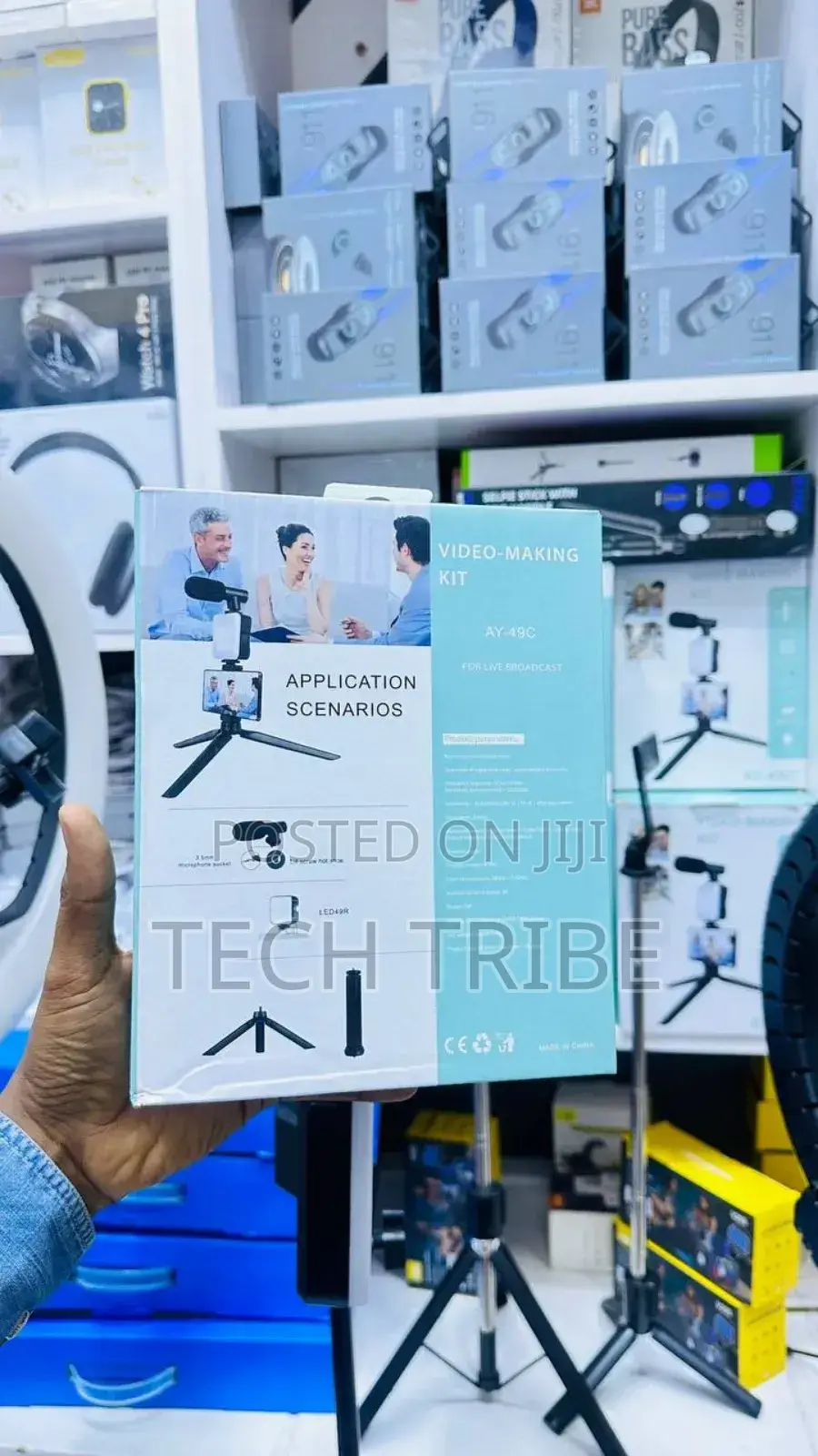 Vlogging Kit Ay-49 Original Smartphone For Vloggers