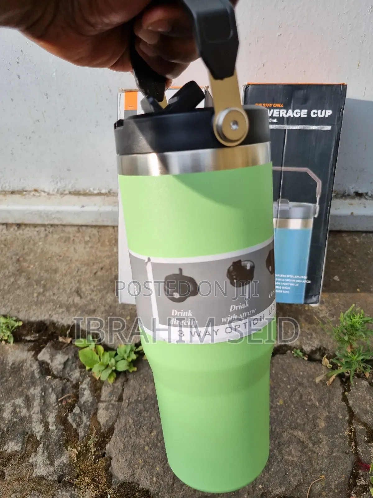 Vacuum Insulated Mug Stainless Steel for Hot and Cold Drinks 900ml