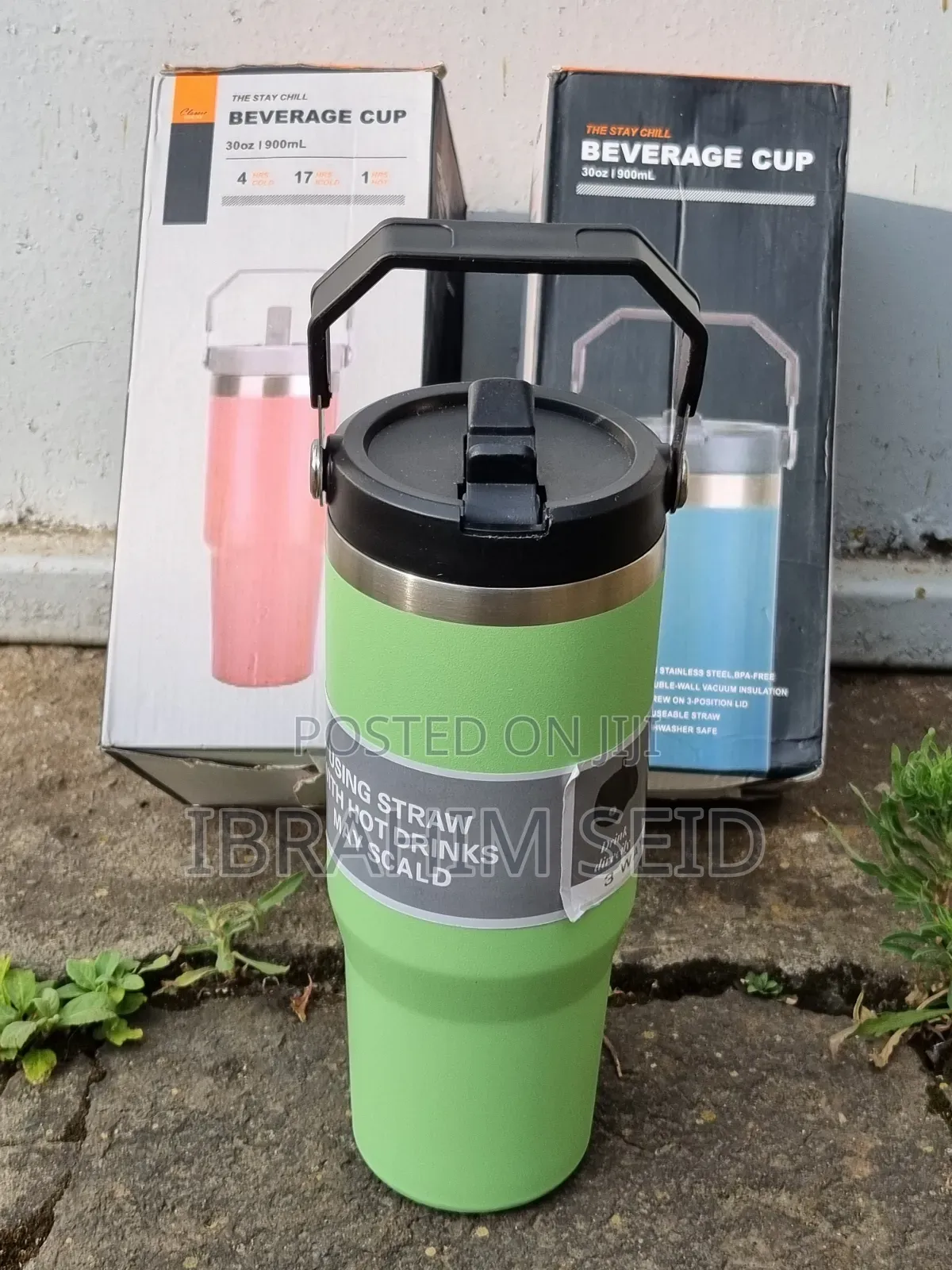 Vacuum Insulated Mug Stainless Steel for Hot and Cold Drinks 900ml