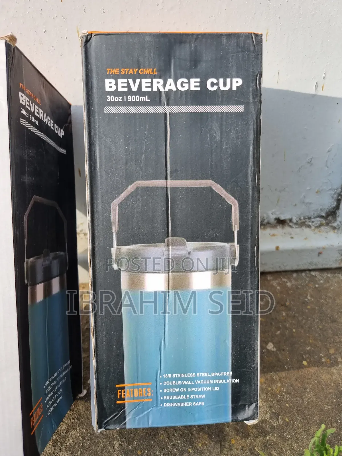 Vacuum Insulated Mug Stainless Steel for Hot and Cold Drinks 900ml