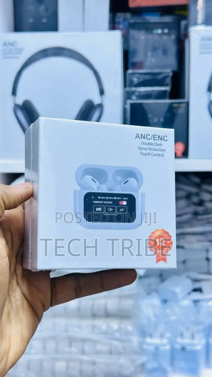 Anc / Enc 
Double Dark
Noise Reduction
Touch Control Original Earpod