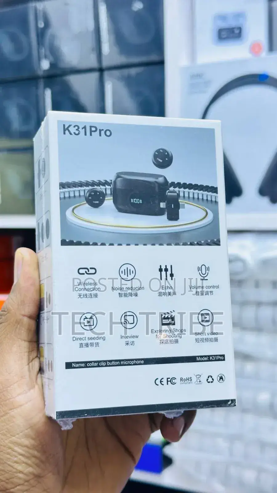  Pro Original 
Microphone for Youtubers and Tiktokers