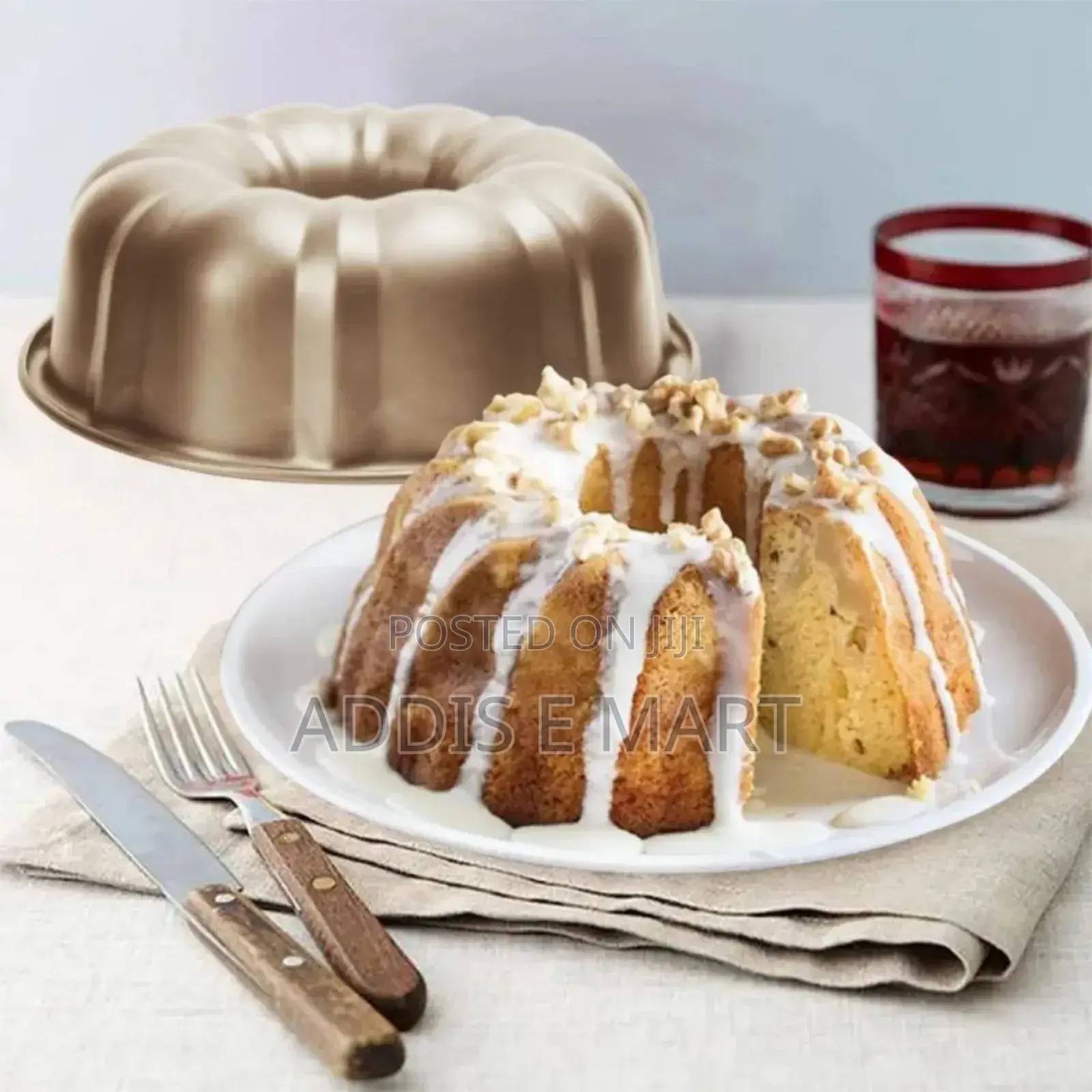 Carbon Steel Non Stick Bundt Pan