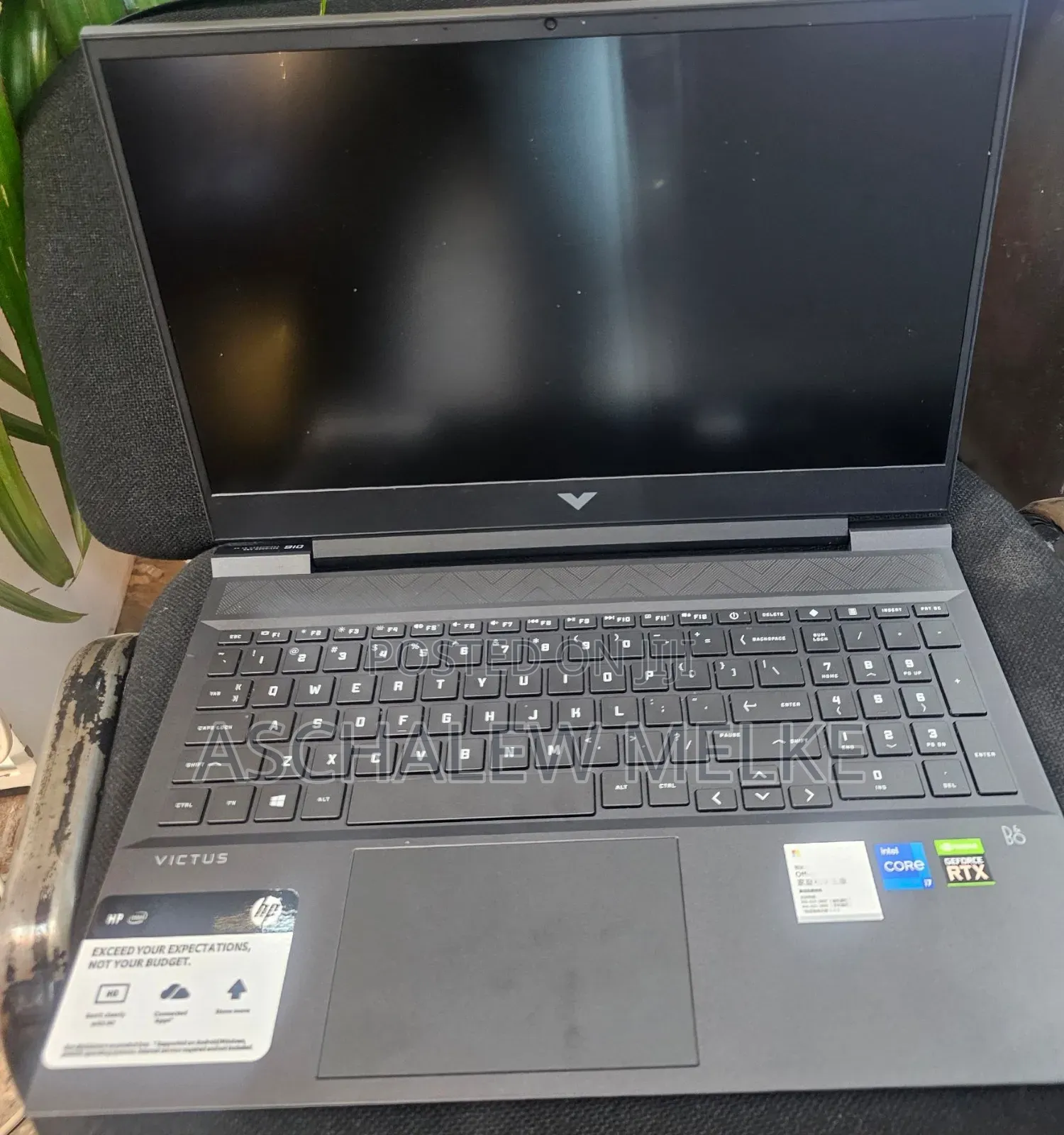 New Laptop HP Victus 15 16GB Intel Core I7 SSD 512GB