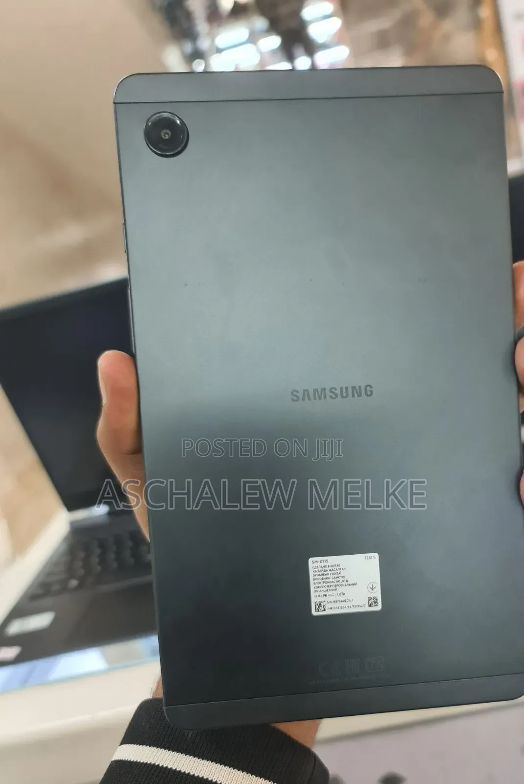 New Samsung Galaxy Tab A9 128 GB Black