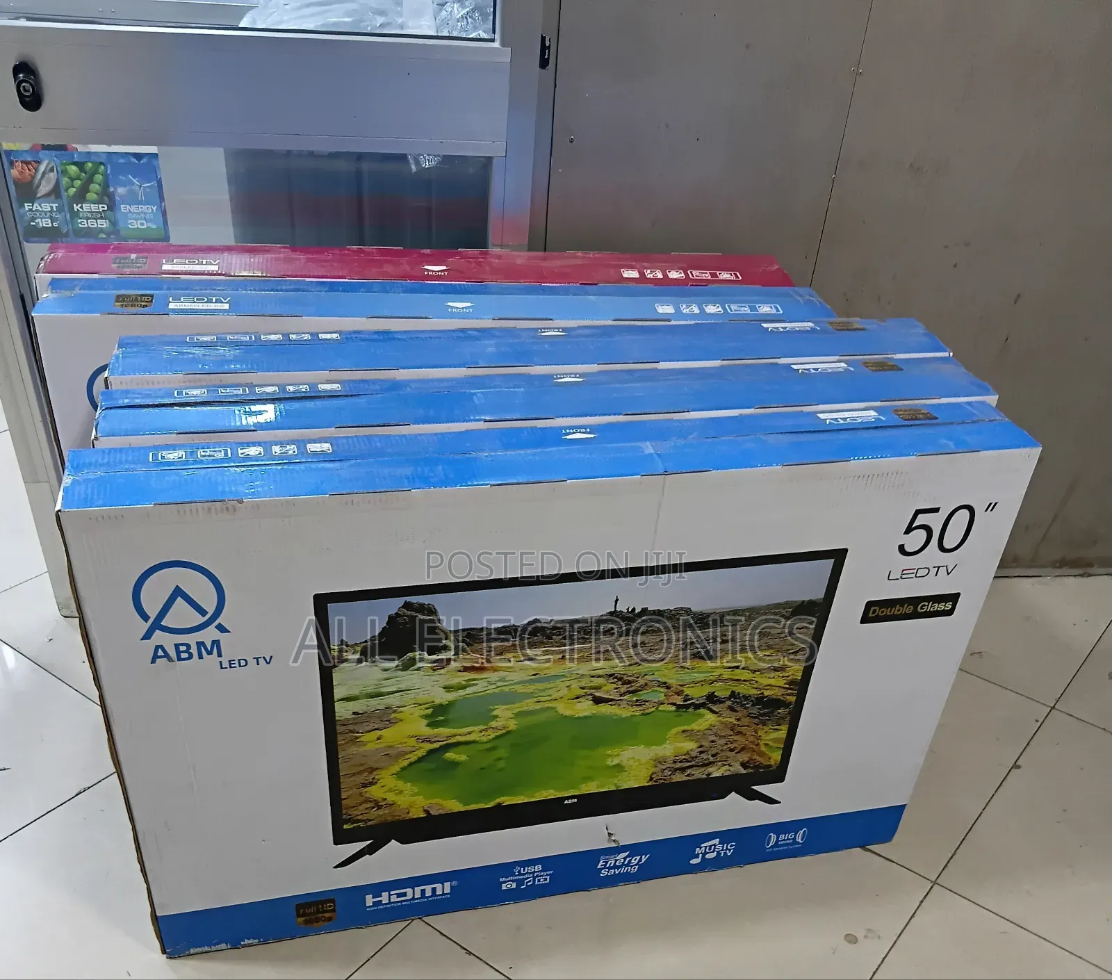 Abm,50"Inch Led Smart Tv