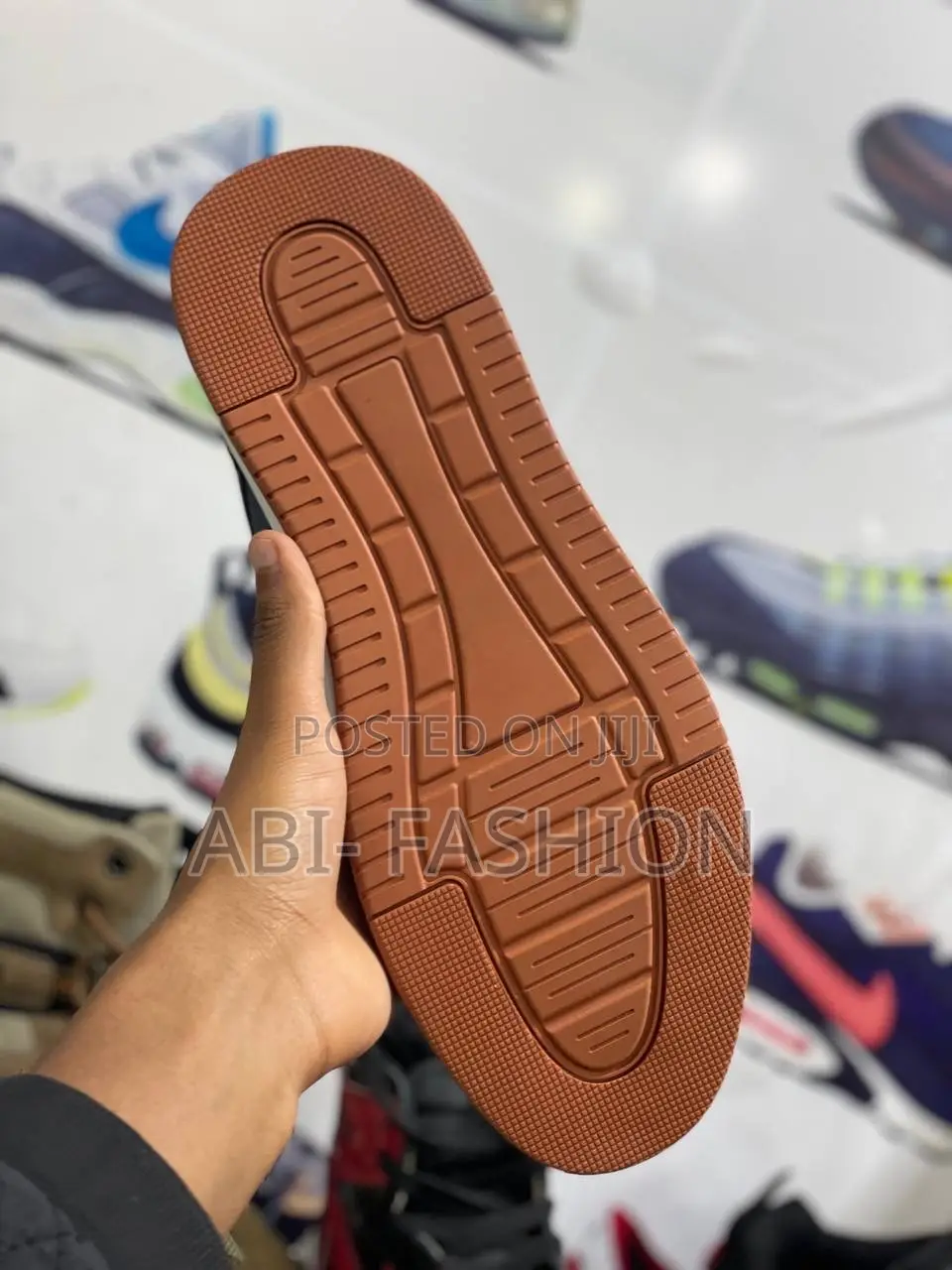 Blue Black Men's Fashion Flat