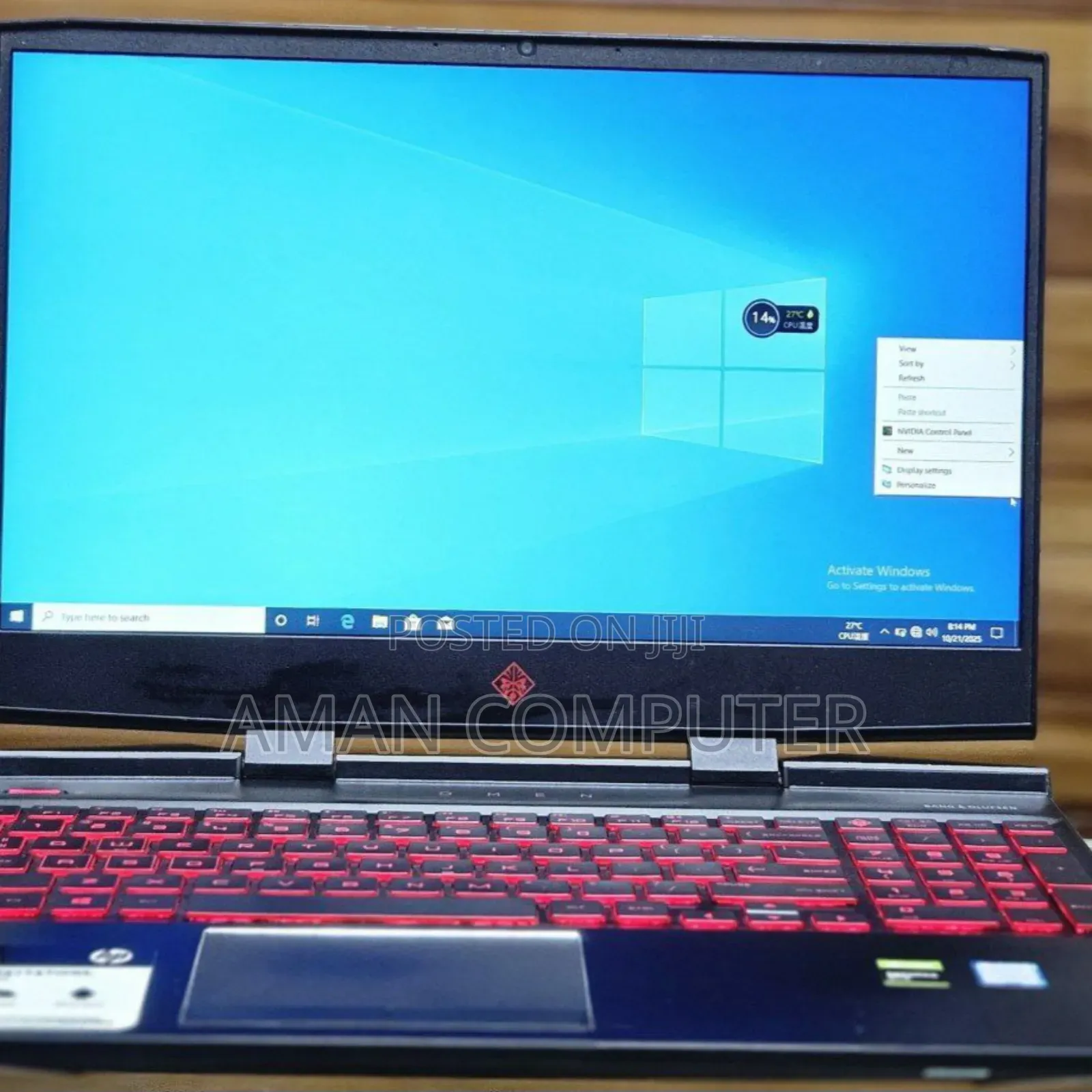 New Laptop HP Omen X 16GB Intel Core I5 SSD 512GB