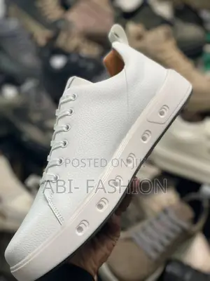 Rushine Mens Leather White