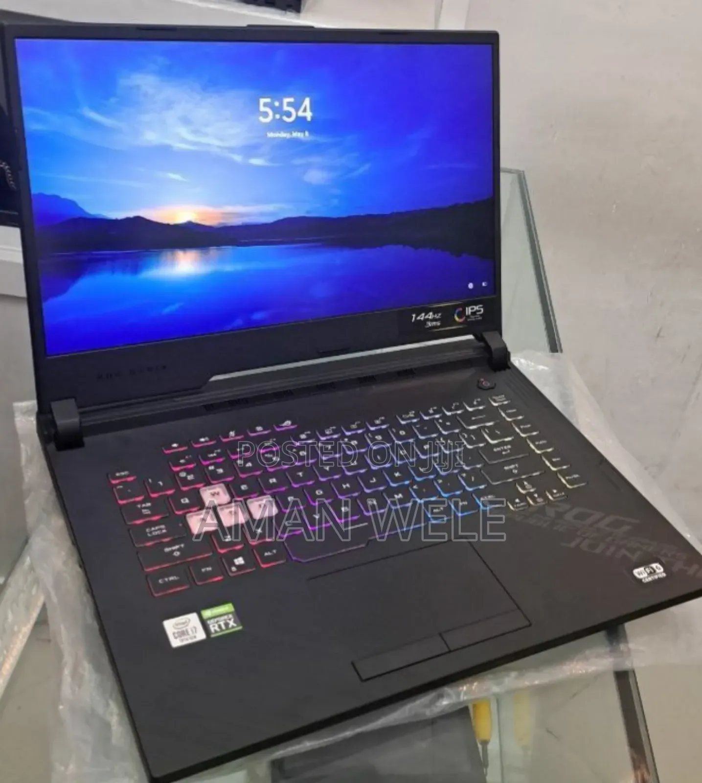 New Laptop Asus ROG Strix G15 16GB Intel Core I7 SSD 512GB