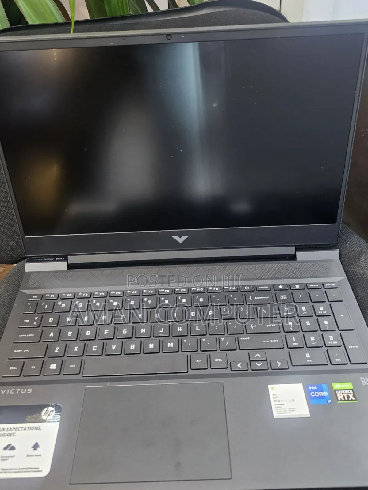 New Laptop HP Victus 15 16GB Intel Core I7 SSD 512GB