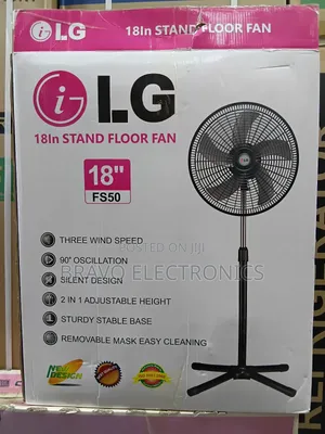 Photo - Lg 18" Standing Fan – Powerful Cooling, Premium Quality!