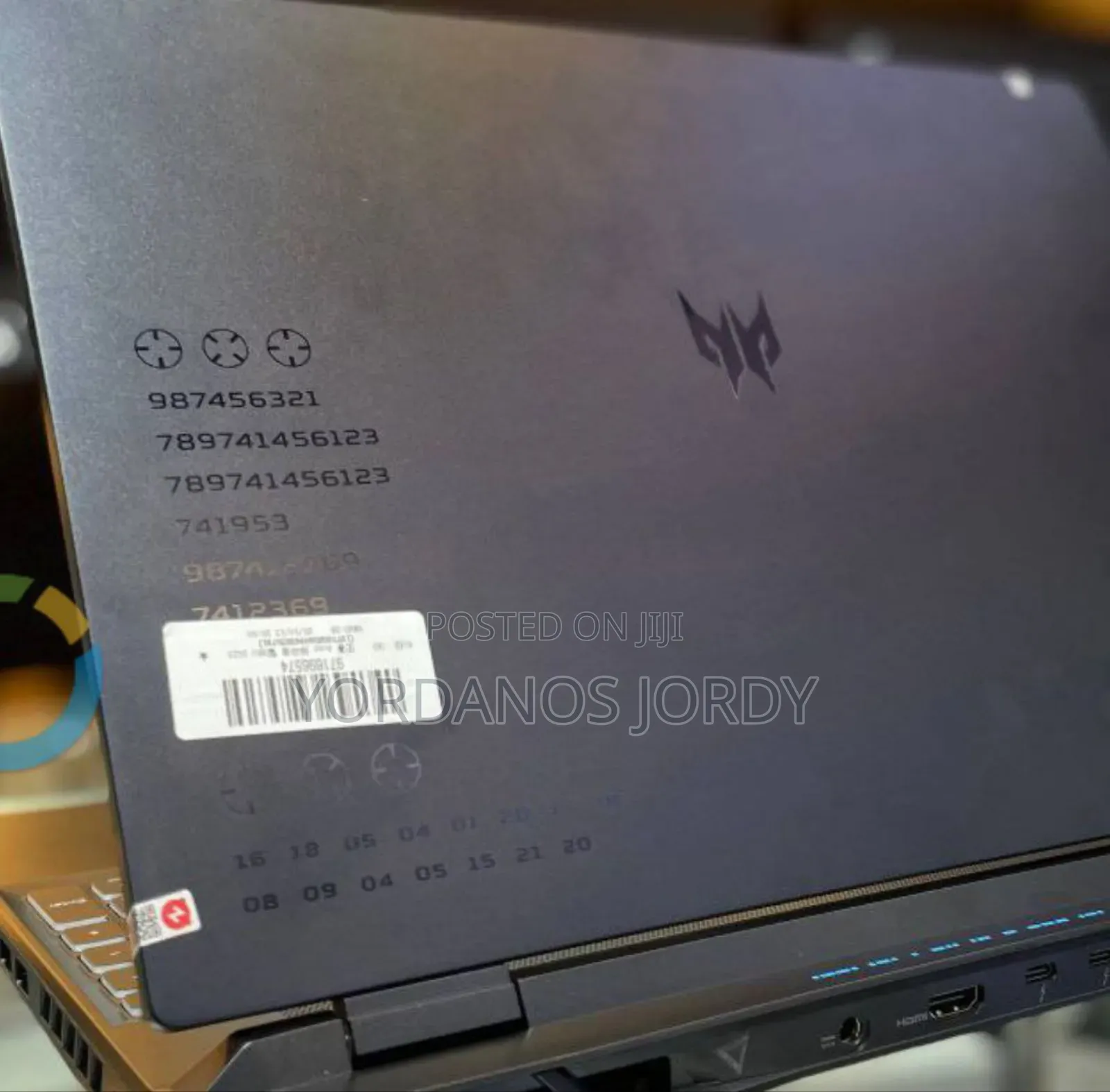 New Laptop Acer Predator Helios 300 16GB Intel Core I9 SSD 1T