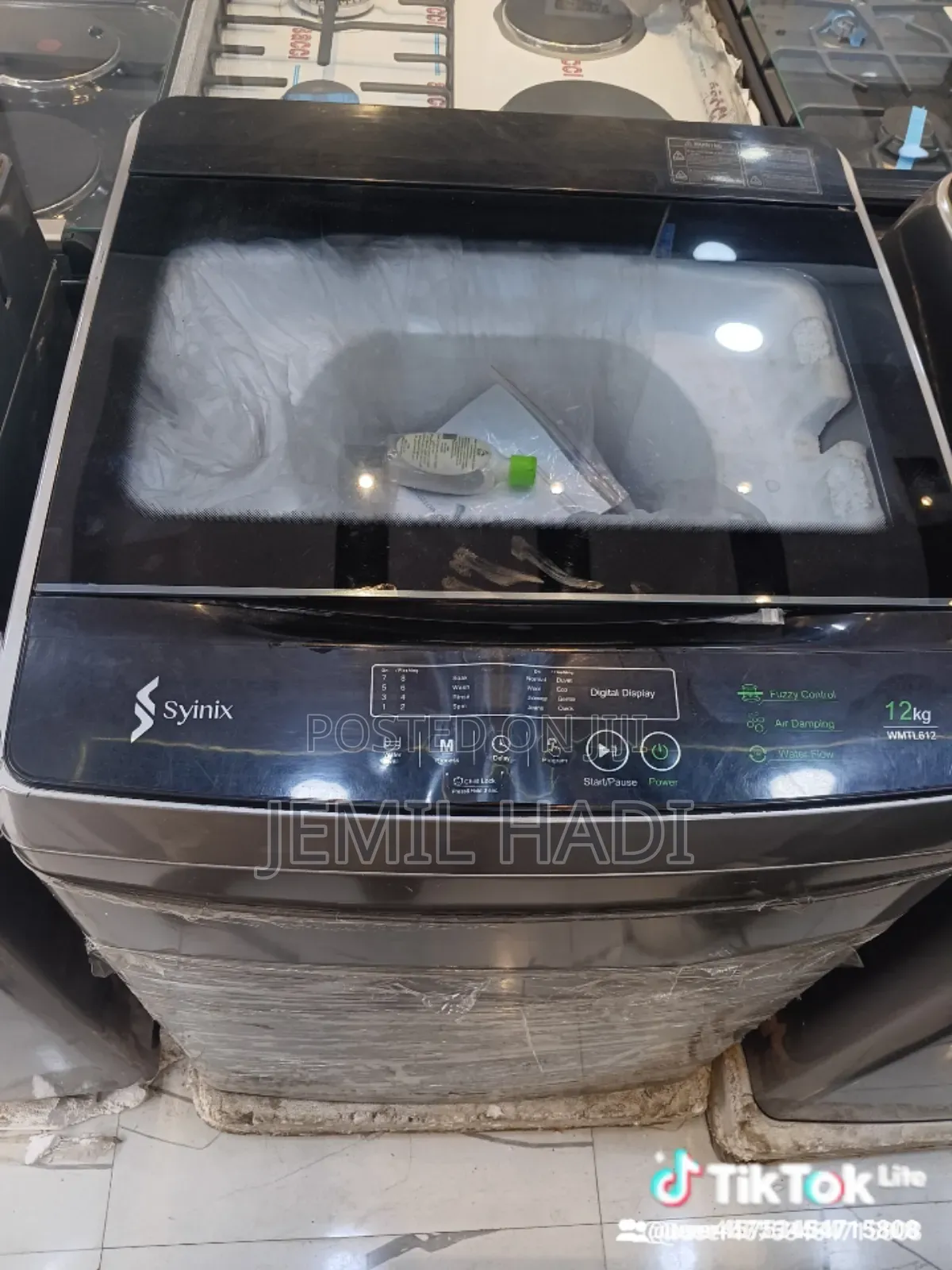 Siynix Awetomatic Weshing Mashin 12kg Berand Eka New