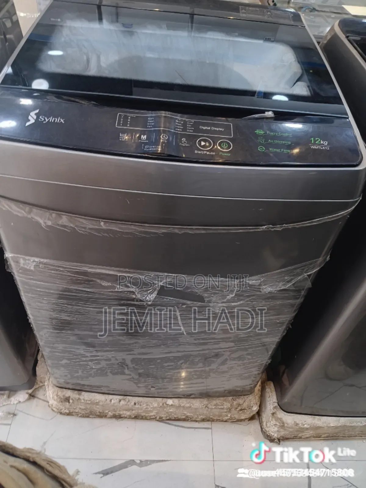 Siynix Awetomatic Weshing Mashin 12kg Berand Eka New